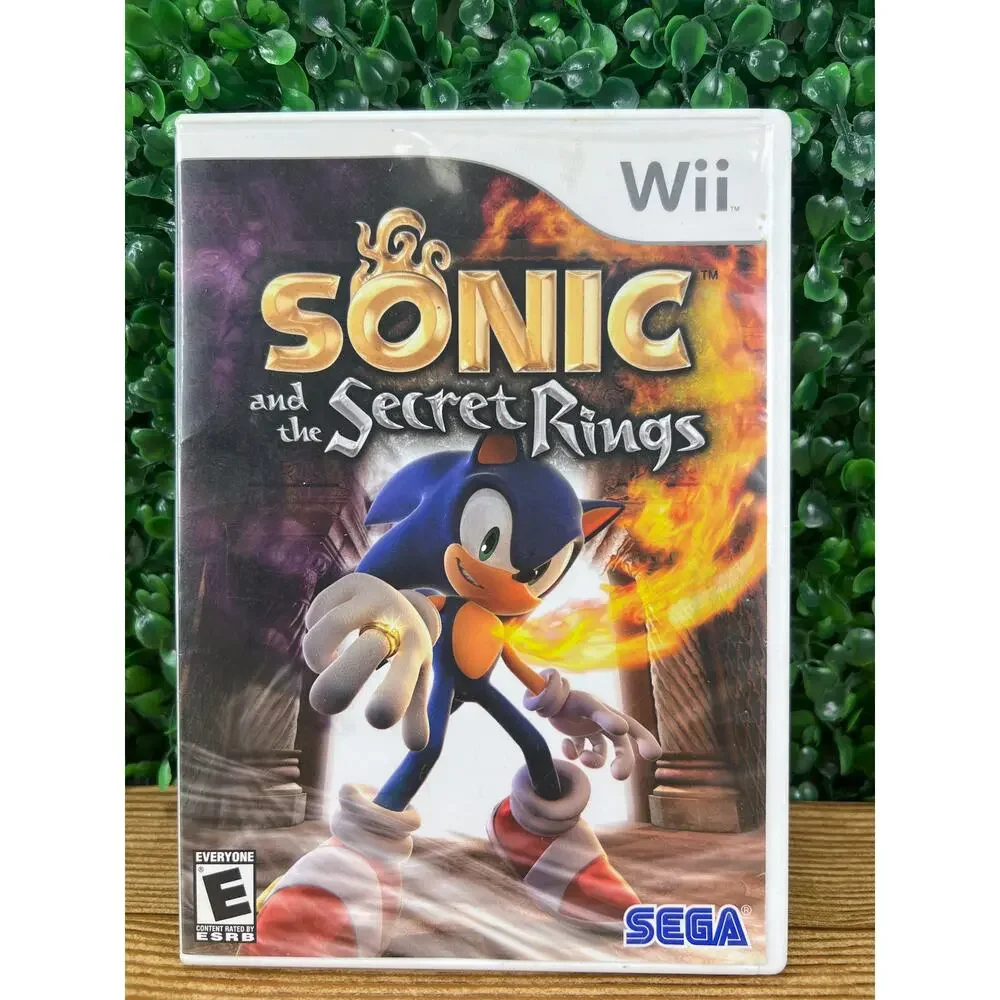 Sonic and the Secret Rings (Nintendo Wii) Complete CIB w/ Manual